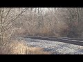 CSX B158 Empty Coke Express Train from Creston, Ohio December 15, 2023