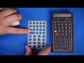 HP-41CX Pocket Computer Hiding as a Calculator - First Look