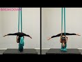 3 Easy BEGINNER Aerial Silks Moves for KIDS