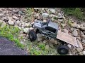 TRX4-XL MEGA TRUCK -- 8 inch tall tires plowin' thru terrain!!!