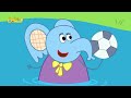 Splish Splash! Baby Elephants' River Adventure | 01 | Happy Elephant | Wow Comedy