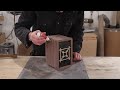 Making a Recipe Card Box with a Kumiko Pattern & Epoxy