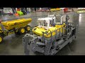 Full RC Lego Technic Trucks Construction Site Excavator Wheel Loader Intermodellbau Dortmund 2023