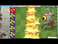 PvZ 2 Fusion - Threepeater with Projectile Pult Plant & Other Plant can Defeat Zombot