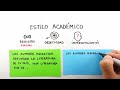 6. Redacción de textos académicos