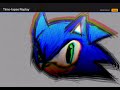 Drawing sonic timelapse