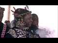 King MisuZulu KaZwelithini's speech during his coronation ceremony