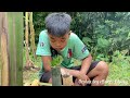Orphan boy - Help a family of lost birds, garden, survive in the forest alone