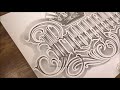 Royalty Custom Chicano Fancy Script Tattoo Style Letters