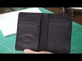 8 Pockets Vertical Bifold Wallet || In-depth tutorial with PDF Template