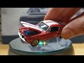 Greenlight Showcase 2, 1967 Ford Shelby Mustang GT-500 in red with white stripes.