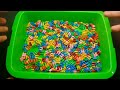Satisfying Video | Rainbow Eggs Mixing Candy in Magic Bathtubs Cutting ASMR | 14