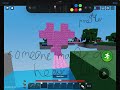 I found someone build a heart (Roblox Bedwars)