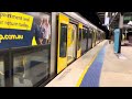 Sydney Trains - Tangara travel vlog on T94 with T91 backing, Town Hall - Central (last service)