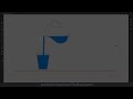 How to create Glass filling  water Animation in Adobe Animate/flash.