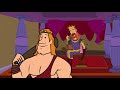 Hercules Cartoon Movie - Animated Stories for Kids - Story of Hercules & the Three Golden Mangoes