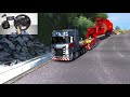 Impossible Mega Transport | Truck driver Vs Road | Euro truck simulator 2 | Heavy Cargo | ETS2