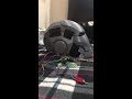 Testing out my 3D printed IronMan Mark III, wearable helmet powered by Arduino and servo motors.