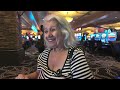 VegasLowRoller Mom tries HER Luck on Money Coins Slots!!!