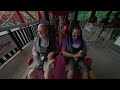 Al and I riding SkyWinder at Six Flags America