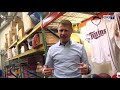 Behind the scenes in the Twins' equipment room