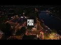 Pub In The Park Festival - Marlow 2023 - Drone Stock Footage