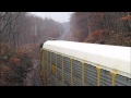 NS Train 13T's Epic Struggle Uphill at 0.4 MPH!