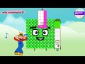 Unlock!Numberblocks skip counting 11 to 20|educational corner #learntocount #mathsforkids
