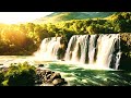 Peaceful Waterfall Sounds for Sleep Nature Sound Ambience Relaxing Water flowing Sound White Noise