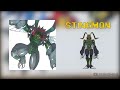 Speed Drawing Every Champion level Digimon from Digimon Adventure 02