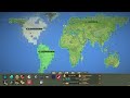 2500 Humans Colonies Earth (Worldbox Timelapse)