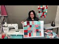 🧁 Crumb Cake QUILT AS YOU GO Patchwork Quilt