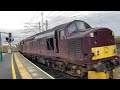 CLASS 37 & 47 CONVOY, RHTTs And Thunderbird Loco Swap!! (WCR, 47813, 37685 & 37518!!) | 24/10/23.