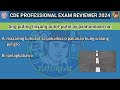 2024 LTO EXAM REVIEWER TAGALOG VERSION PROFESSIONAL DRIVER'S LICENSE 500 ITEMS | CDE EXAM 100% PASS!