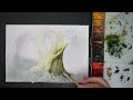 How to paint tree in watercolor