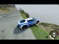 BeamNG Downhill Madness Crashes #4