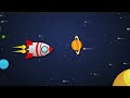 🚀Rocket Ride Song ♪ | Kids Space Travel Song | Space Rocket Ship | Cartoon Kids