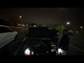 LATE NIGHT HELLCAT DURANGO POV DRIVE(BMW340i WANTED SMOKE!!)