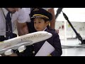 6-Year-Old Genius Kid Becomes Etihad Airways Pilot for a Day