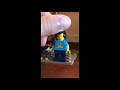 Bald LEGO man finds happiness