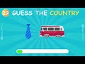 Guess the Country by Emoji 🌎🚩| Country Emoji Quiz 2024 | #quiz