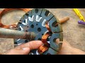 Ceiling Fan Full Re Winding With Hand | पंखे का  रिवाइंडिंग करना सीखें हाथो से ,बिना मशीन के