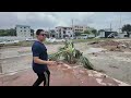 Huracán Beryl destroza el malecón de Santo Domingo