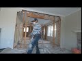 Load bearing wall demolition