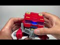 NEW Transformers ONE Power Flip Optimus Prime! 4 different modes!