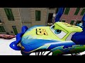 Epic Escape From The Lightning McQueen Lizard Eater, Megahorn, Car Eater, Bus Eater |BeamNG.Drive