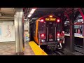 MBTA Orange Line 1400s at Downtown Crossing (June 22/23, 2024)