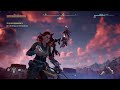 Fighting against a Stormbird (Horizon Zero Dawn NG UH)