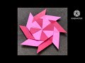 How to make 8 side Ninja star#ninja star#paper craft#paper art#ninja/easy paper ninja/cute ninja art