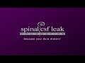 Dr. Marcel Maya—Endovascular Approaches to Spinal CSF Leaks